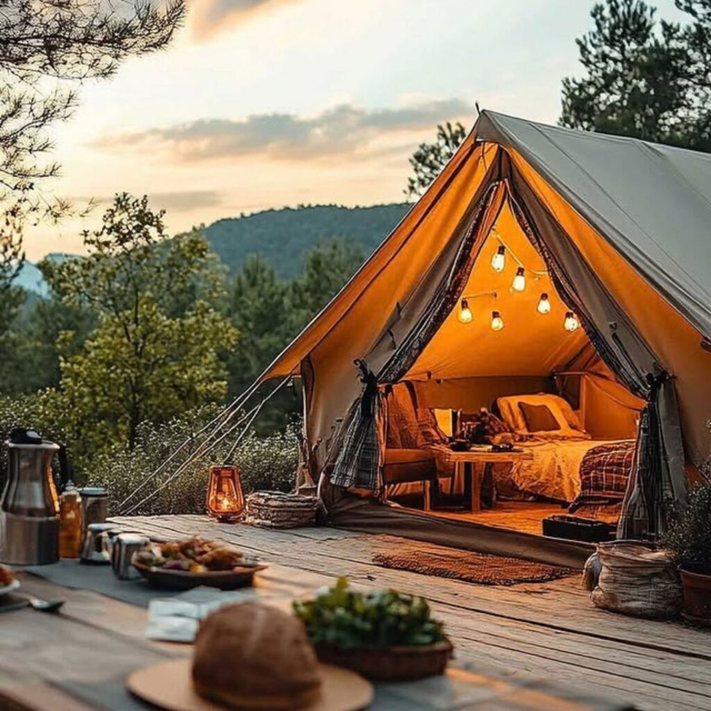 safari glamping Kenya